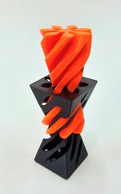 Đồng hồ Cát Không Tưởng Kiểu Kim Tự Tháp & Nón (Phiên bản Khổng Lồ!) Xoắn Ốc Fidget Vortex - Image 16