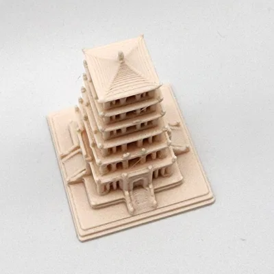 Mô Hình Tháp 6 Tầng - Không Cần Support