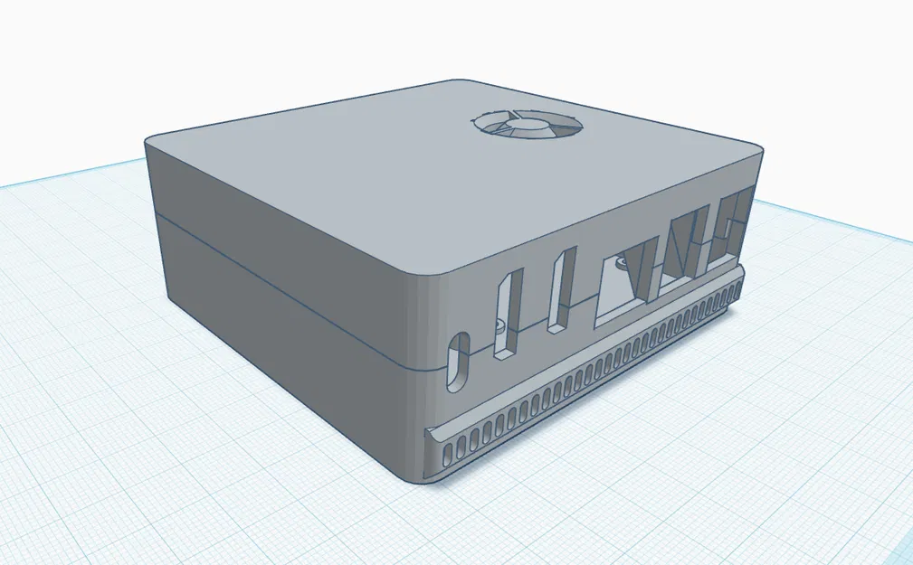 Vỏ Case Raspberry PI 5 Kèm Card HDMI Adapter - Image 1