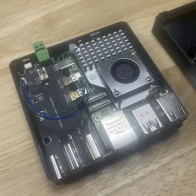 Vỏ Case Raspberry PI 5 Kèm Card HDMI Adapter