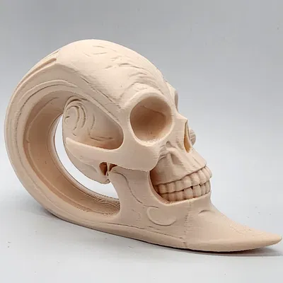 Tượng Đầu Lâu Kéo Dài Độc Đáo