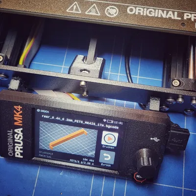 Nắp che khe hở phía sau màn hình Prusa MK4