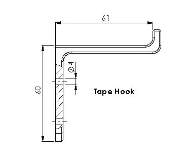 Móc treo băng keo duck tape và băng keo điện - Image 3