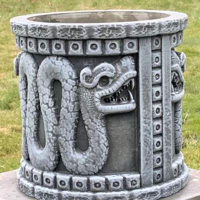 Chậu cây rắn Aztec