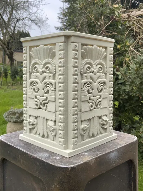 Chậu cây phong cách Aztec - Image 2