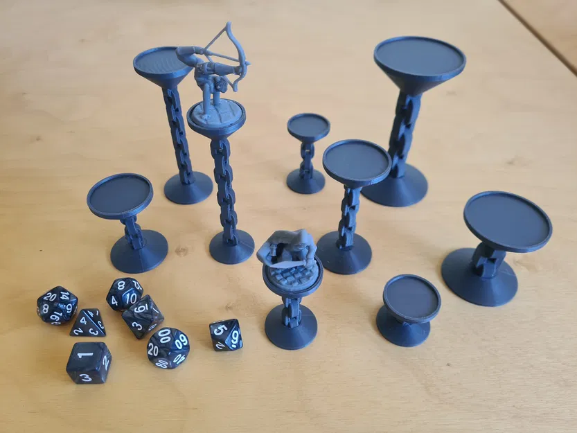 Đế Nâng Mô Hình Mini (DnD, Warhammer, Bay, Trưng Bày) - Image 1