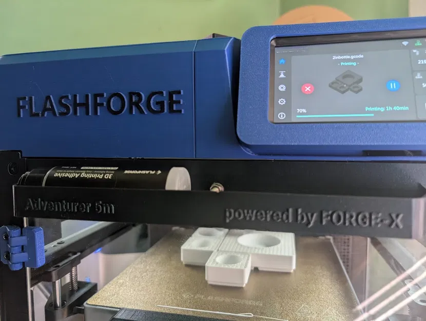 Kệ nhãn hiệu Forge-X cho máy in Flashforge Adventurer 5M AD5M - Image 1