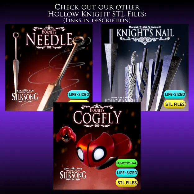 File STL Hạt Chuỗi Mân Côi Silksong (Tiền) | Kích Thước Thật | Chi Tiết Cao - Image 4