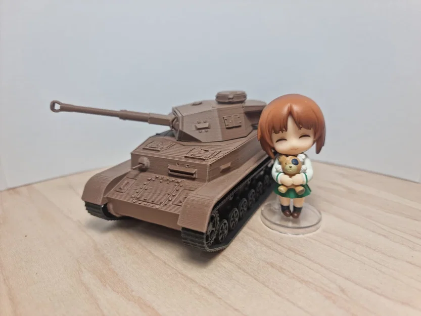 Mô Hình Xe Tăng Panzer 4 Auft. F2 / Panzer IV Auft. F2 Tỉ Lệ 1/45.5 - Image 1