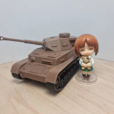 Mô Hình Xe Tăng Panzer 4 Auft. F2 / Panzer IV Auft. F2 Tỉ Lệ 1/45.5