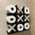 Giá Đỡ Giấy Vệ Sinh Cờ Caro Tic Tac Toe - Thumbnail 1