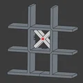 Giá Đỡ Giấy Vệ Sinh Cờ Caro Tic Tac Toe - Thumbnail 4