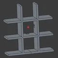 Giá Đỡ Giấy Vệ Sinh Cờ Caro Tic Tac Toe - Thumbnail 6