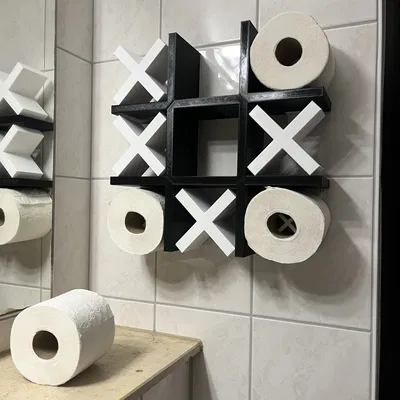 Giá Treo Giấy Vệ Sinh Cờ Caro (Remix)