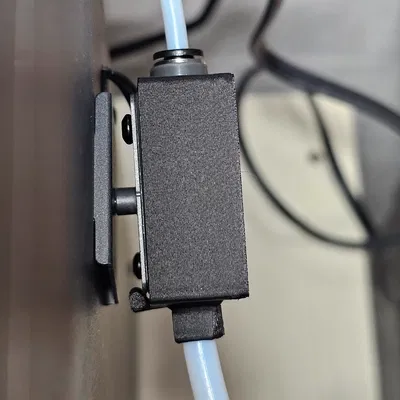 Remix - Thêm kẹp - Bộ nối ống Bowden PTFE cho Cảm biến Filament Carbon Elegoo Centauri