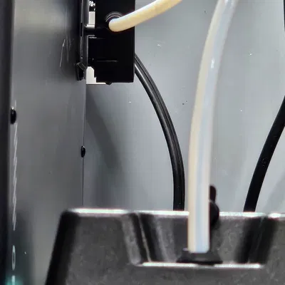 Remix - Thêm kẹp - Bộ nối ống Bowden PTFE cho Cảm biến Filament Carbon Elegoo Centauri