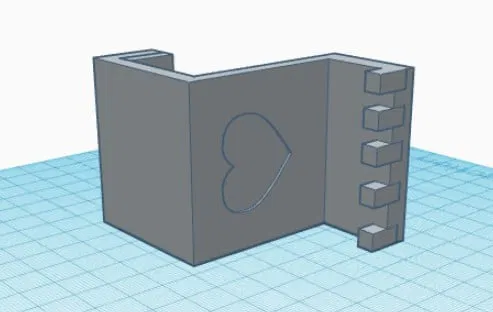 Móc giữ dây chuyền cho bàn Ikea Micke - Image 1