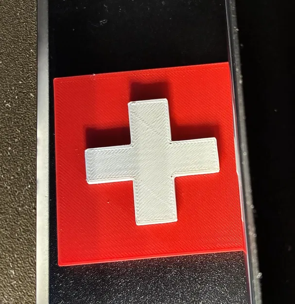 Cờ Thụy Sĩ 60x60mm - Image 1