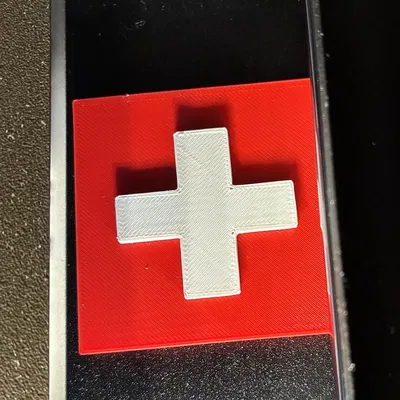 Cờ Thụy Sĩ 60x60mm