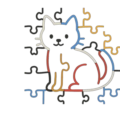 Câu Đố Mèo (Chuỗi Câu Đố Piet Mondriaan 1/2)