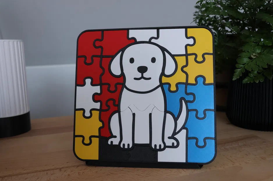 Câu Đố Chó (Loạt Câu Đố Piet Mondriaan 2/2) - Image 1