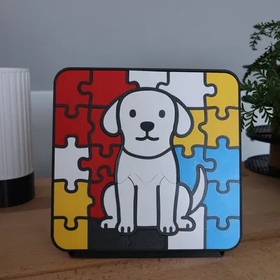 Câu Đố Chó (Loạt Câu Đố Piet Mondriaan 2/2)