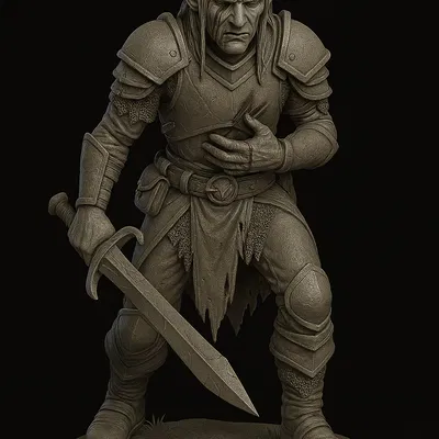 Elf Chiến Binh Bị Thương