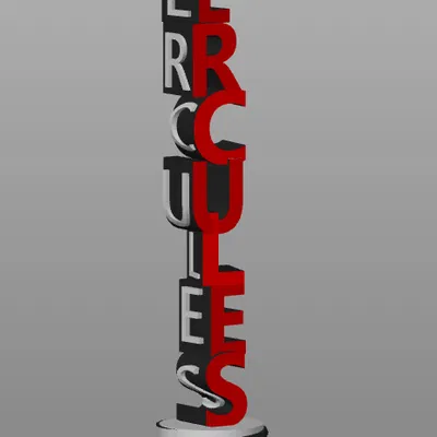 Bộ Mã Hóa Hercules - Có Chữ Xếp Chồng