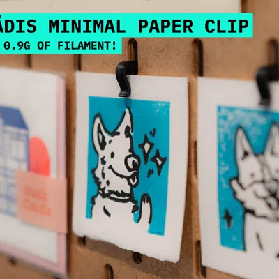 Kẹp giữ giấy, ghi chú, ảnh tối giản IKEA Skadis