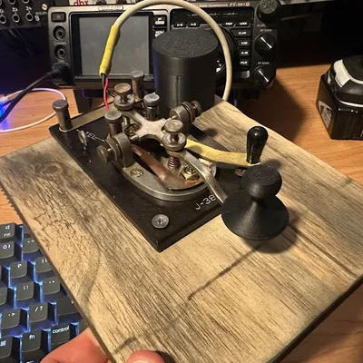 Nút Vặn Bàn Phím Mã Morse CW J-38