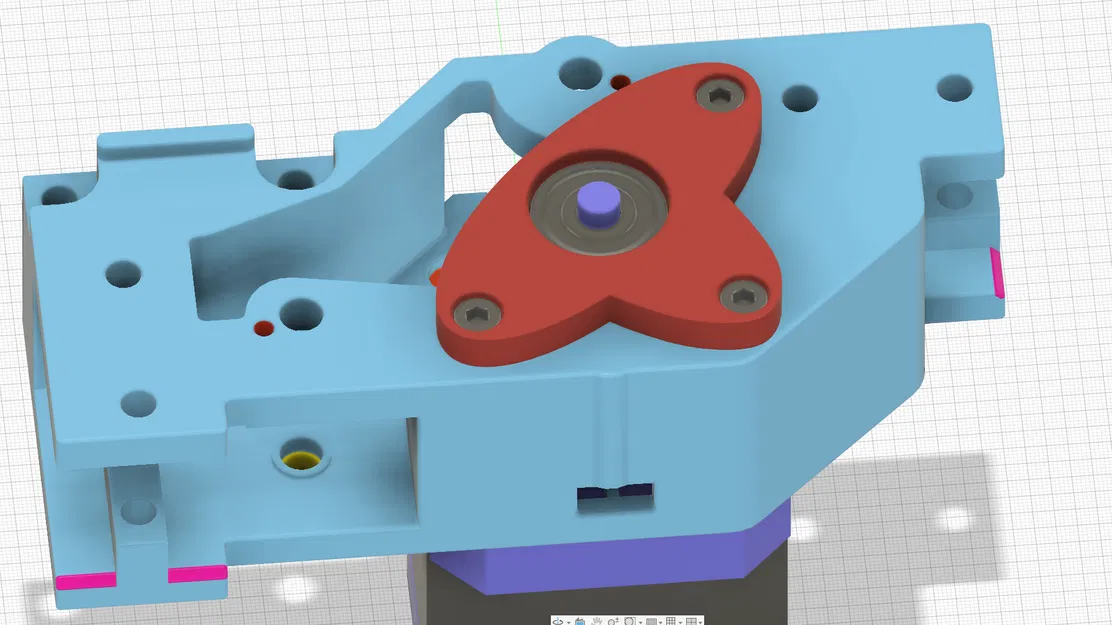 Giá đỡ kép cho động cơ Servo Sovol SV08 - Image 3