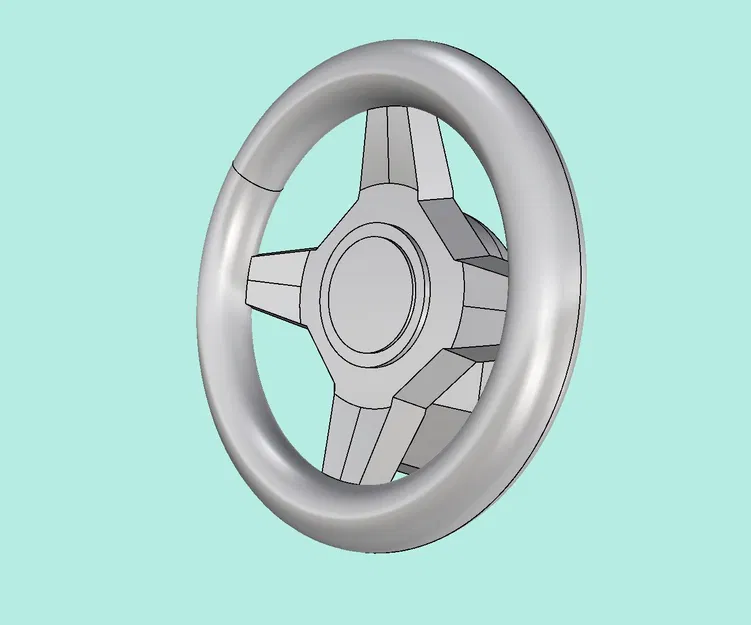 Vô Lăng Đồ Chơi Cho Xe Ô Tô Bằng Bìa Carton - Image 3