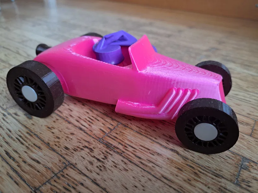 Xe Đua Bong Bóng Hotrod Racer - Bản Không Cần Keo - Image 2