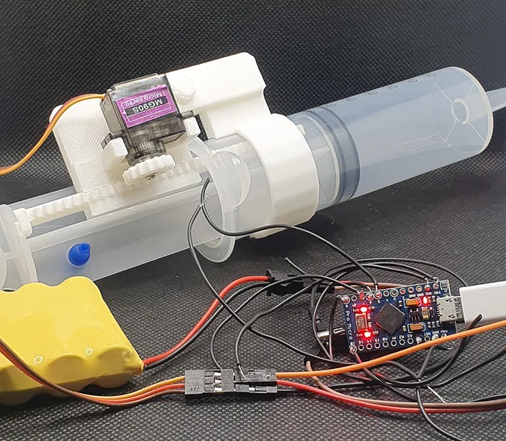 Pít-tông xi-lanh tự động cho servo MG90S - Image 2