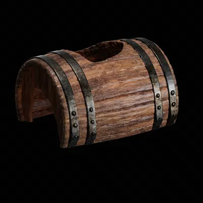 Trang Trí Thùng Gỗ Vỡ Cho Bể Cá/Bể Bò Sát/Mô Hình Mini