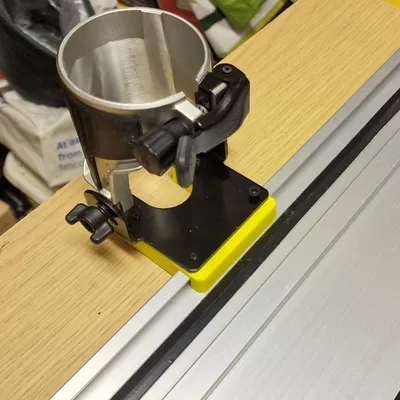 Bộ Chuyển Đổi Router Đế Cứng Cho Ray Parkside và Makita DRT50