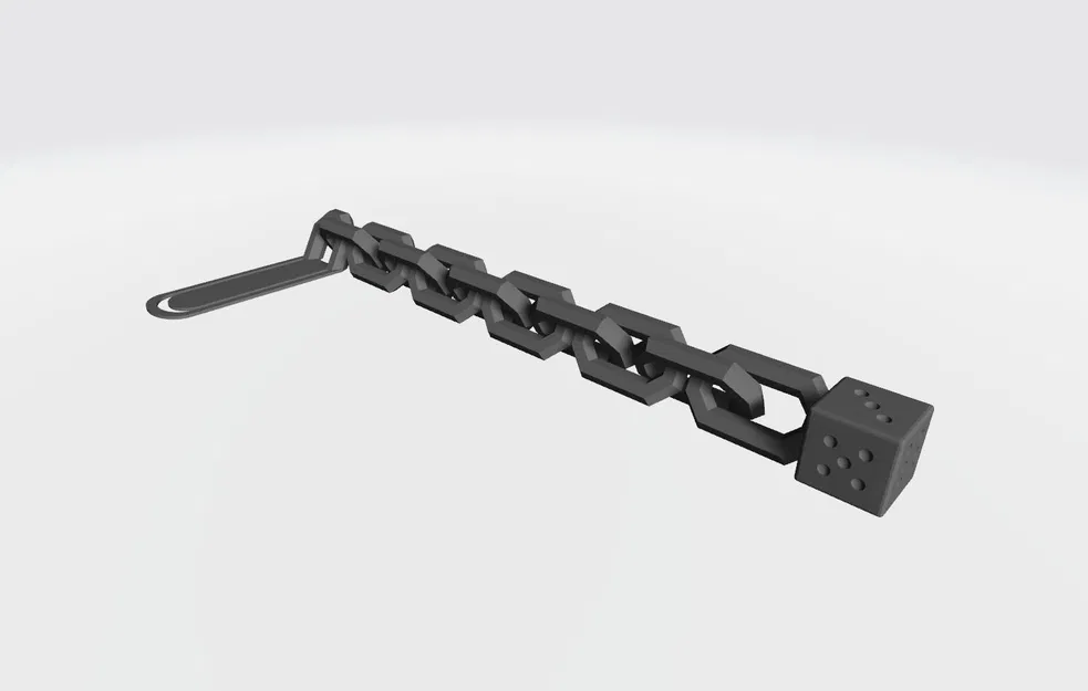 Bookmark D6 có dây xích - Image 3