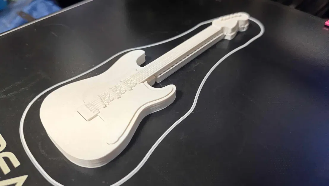 Mô hình đàn Guitar Fender Stratocaster - Image 3