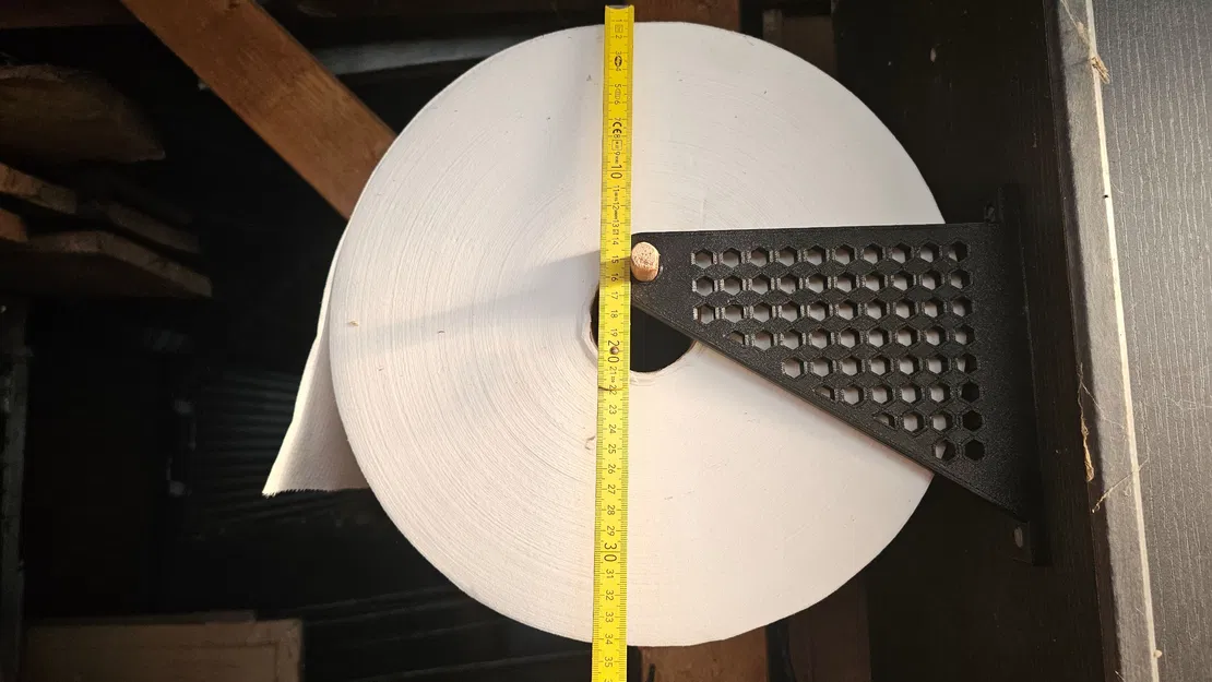 Chân đế giữ giấy lau cuộn tối đa 380 mm - Image 2