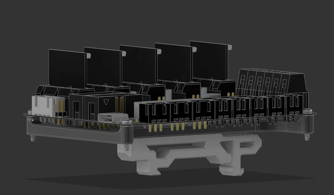 Pat Gắn Ray DIN Mellow Fly DP5 Kiểu Voron - Image 1