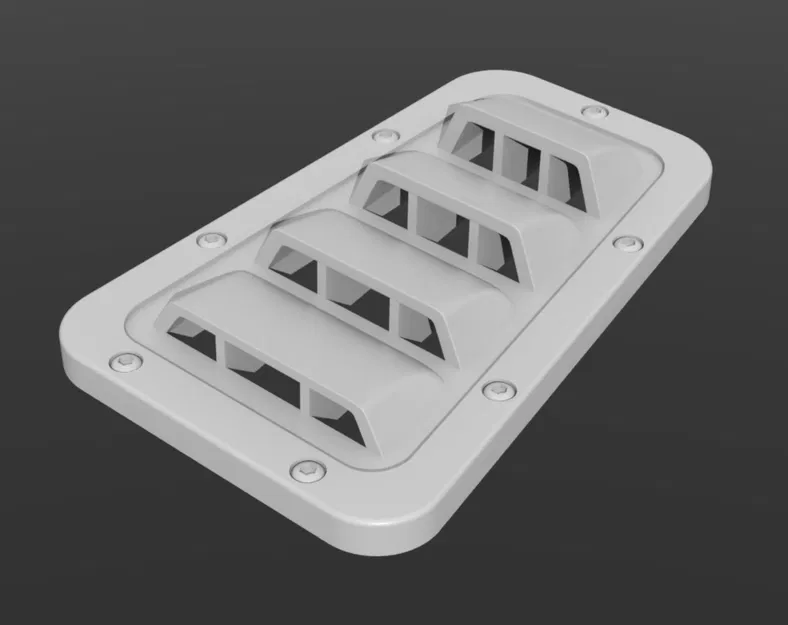 Khe Thông Gió Mui Xe Land Rover TRX-4M (Chi Tiết Cao) - Image 1