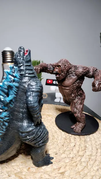 Mô Hình King Kong Đánh Nhau Với Godzilla - Image 2