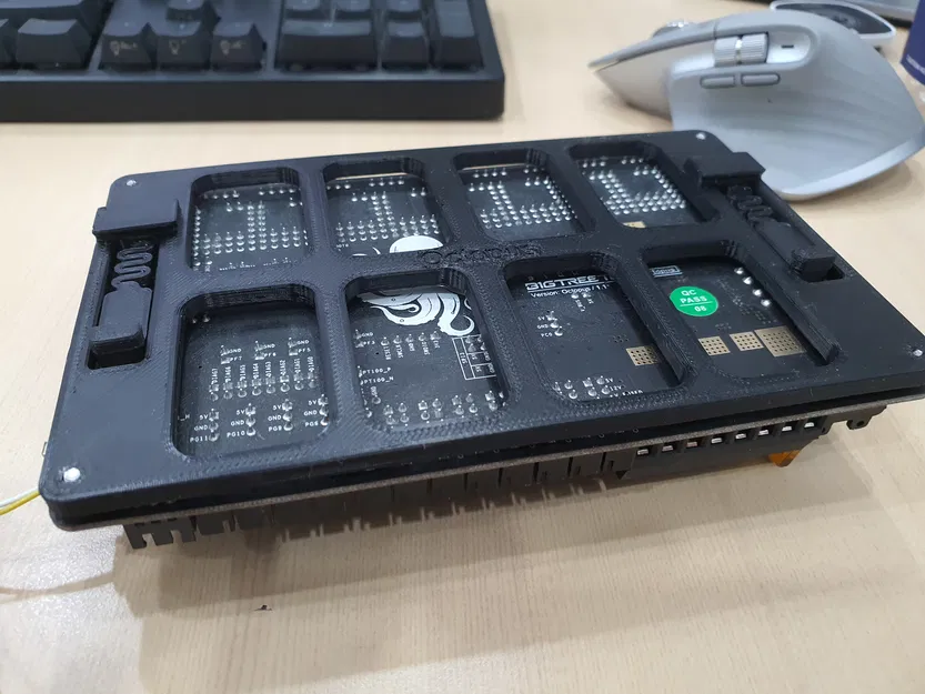 Giá đỡ din rail thấp cho LRS-200, RS-25, raspberry pi (3 hoặc 4 và zero 2), và BTT octopus - Image 3