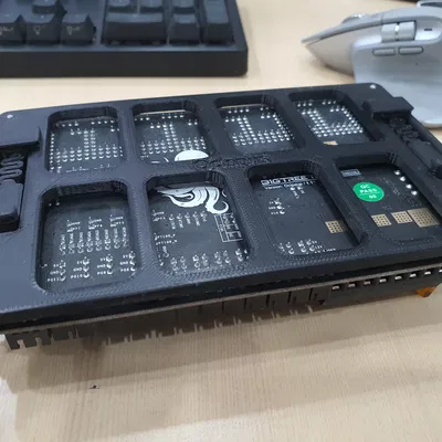 Giá đỡ din rail thấp cho LRS-200, RS-25, raspberry pi (3 hoặc 4 và zero 2), và BTT octopus