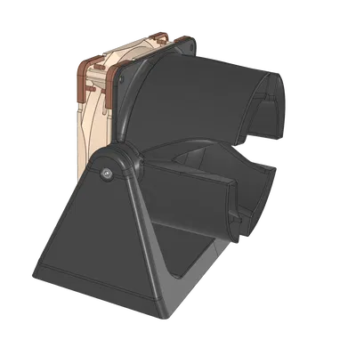 NV-AA1-12 Bộ Khuếch Đại Luồng Khí - Giá Đỡ Trục Xoay