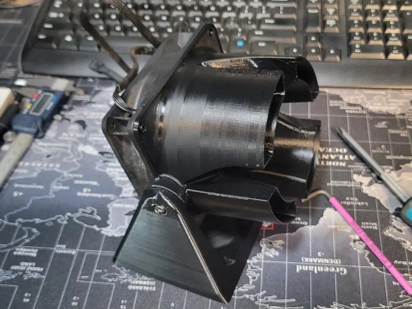 NV-AA1-12 Bộ Khuếch Đại Luồng Khí - Giá Đỡ Trục Xoay - Image 6