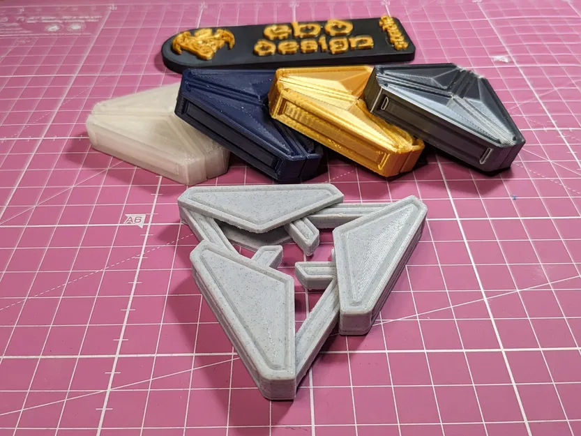 Mô hình giải đố Fidget Triangle Puzzle - Image 1