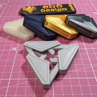 Mô hình giải đố Fidget Triangle Puzzle