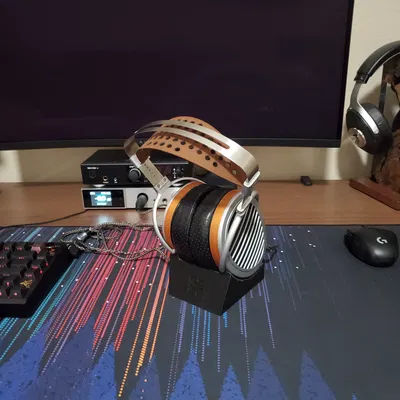 Chân đế Hifiman HE cho tai nghe Arya, HE1000, Jade (có đệm Dekoni)