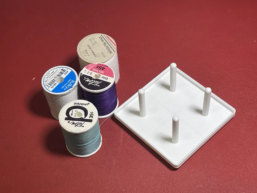 Giá Đỡ Cuộn Chỉ May Gridfinity - Image 2